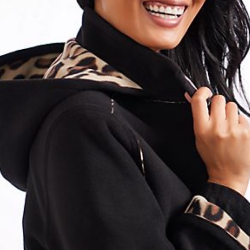 Leopard Print Women's Jacket - Picture 2 of 3